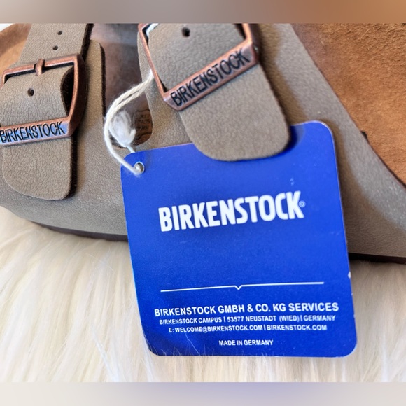 Birkenstock Brown Double Strap Sandals. NWT - Picture 8 of 13